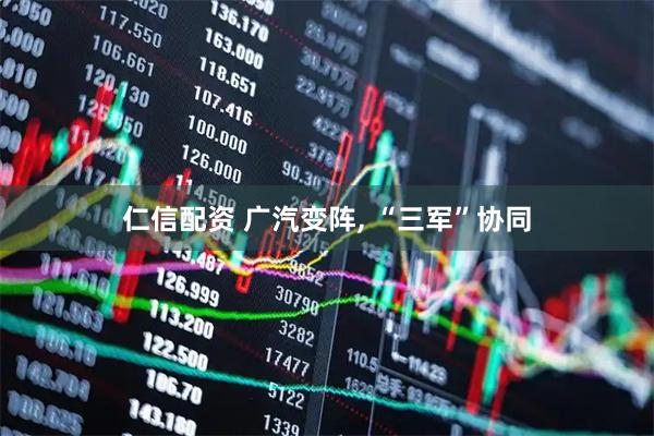 仁信配资 广汽变阵, “三军”协同